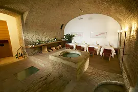 Vine cellar at Palais Coburg