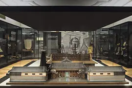 Maquette d'une résidence japonaise