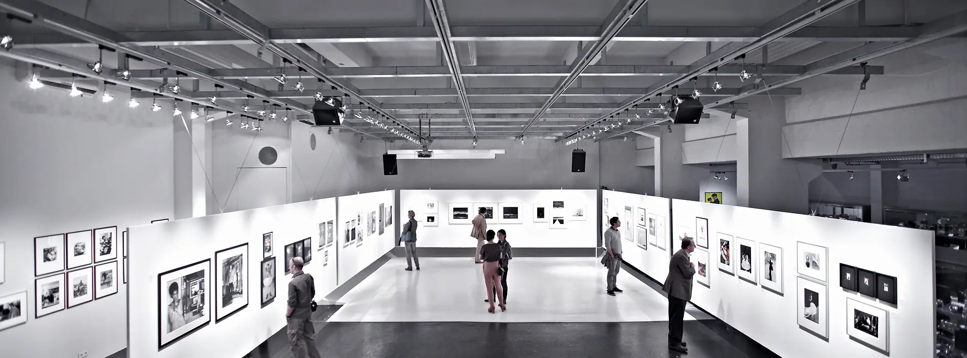 Main room in the WestLicht Gallery