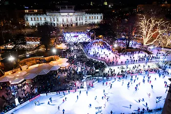 Wiener Eistraum am Rathausplatz, Eröffnung 2019, Eisflächen