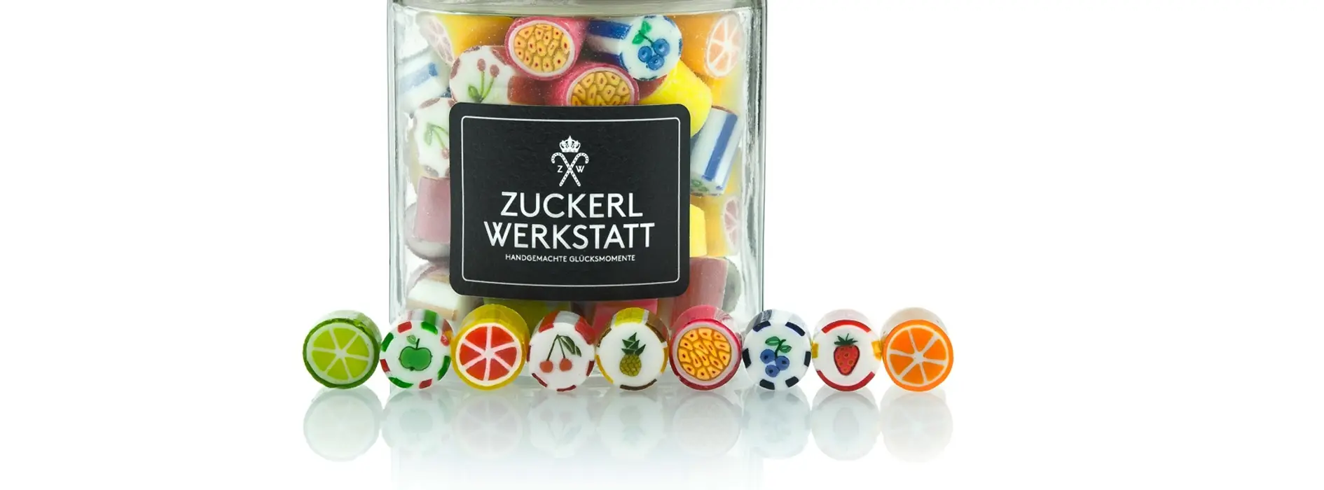 Zuckerlwerkstatt, bocal de bonbons