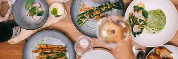 Food on a plate 