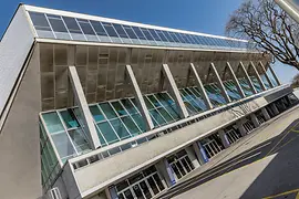 Stadthalle, exterior view