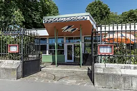 Volksgarten Pavillon, exterior view
