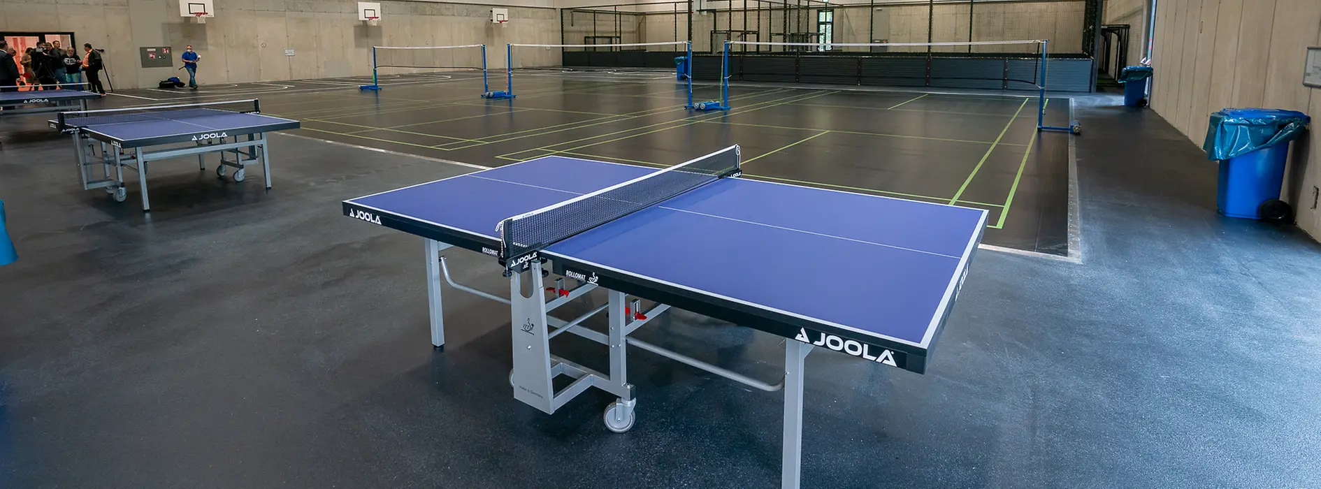 Indoor sports area