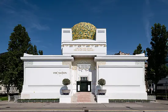 Exterior view of the Vienna Secession