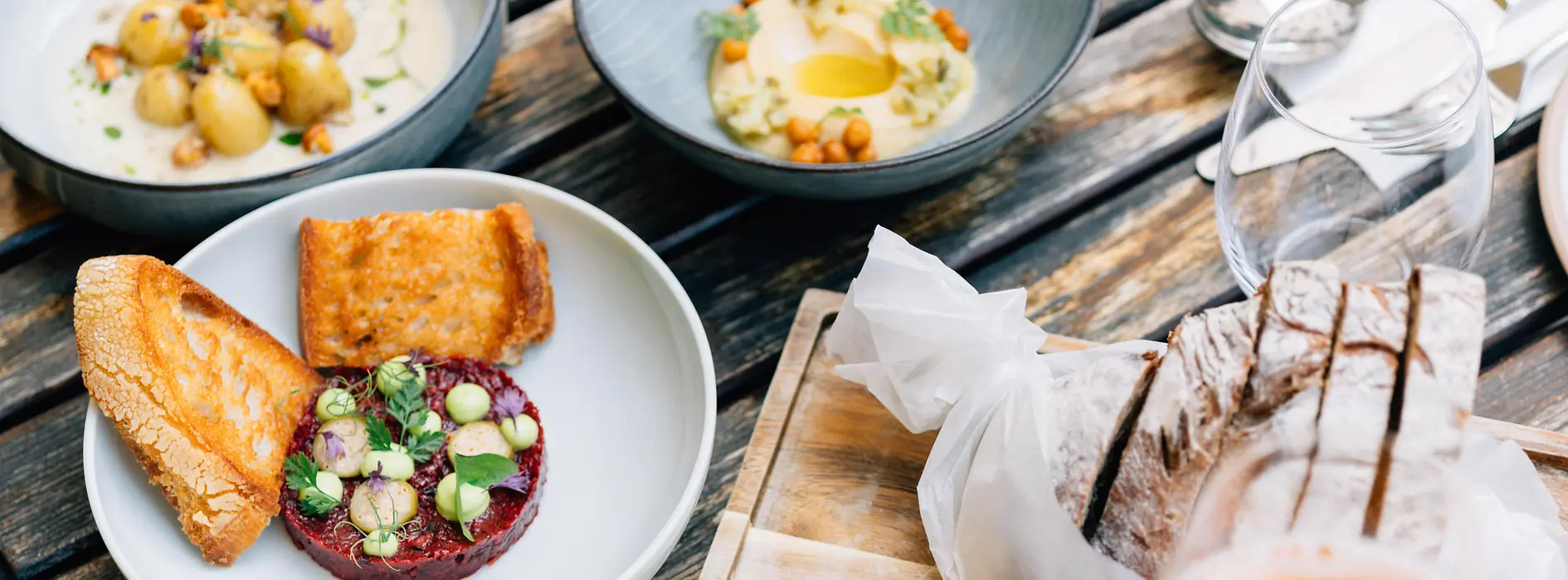 Food on a plate 