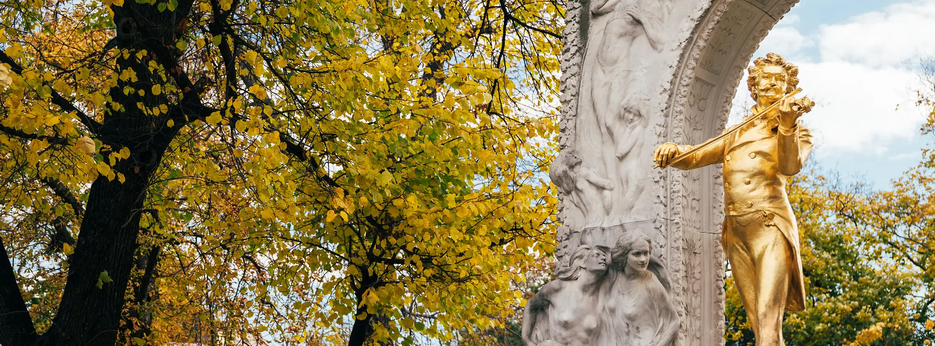 Johann Strauss monument, Stadtpark
