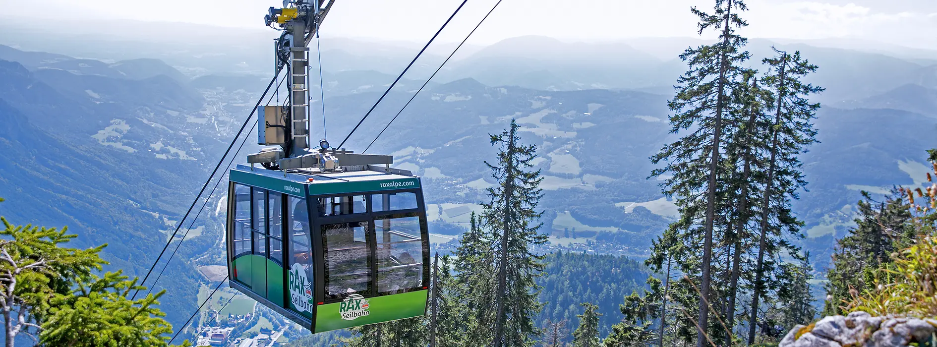Gondola of the Rax cable car