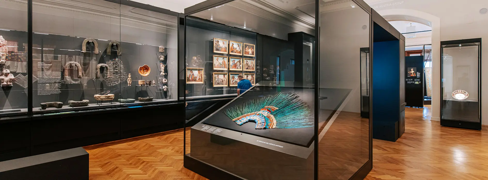 Weltmuseum Wien (World Museum Vienna) exhibition view