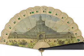 Éventail avec la Rotunde