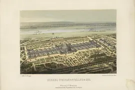 Illustration : Zone de l’exposition vue de haut