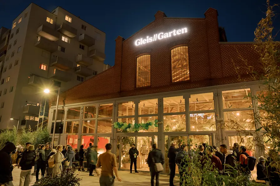 Food hall exterior view