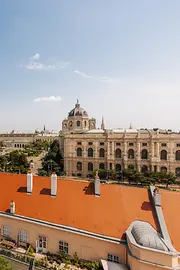 Panorama view over the Museums Quartier