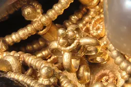 Krone des Heiligen Römischen Reiches, KHM, Detail