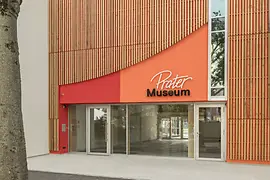 Museo del Prater, vista exterior, entrada