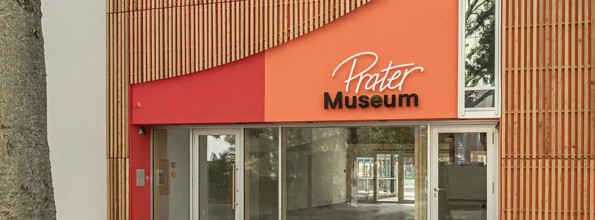 Pratermuseum, Außenansicht, Eingang