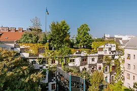 Kunst Haus Wien, appartement de Hundertwasser