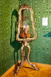 Violin in the Johann Strauss Apartment in Vienna