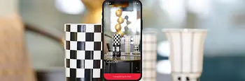 Smart Phone Ansicht mit Text: Wiener Handwerk Guide