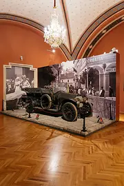Musée de l'histoire de l'armée, véhicule dans lequel l'héritier du trône Franz Ferdinand a été assassiné à Sarajevo