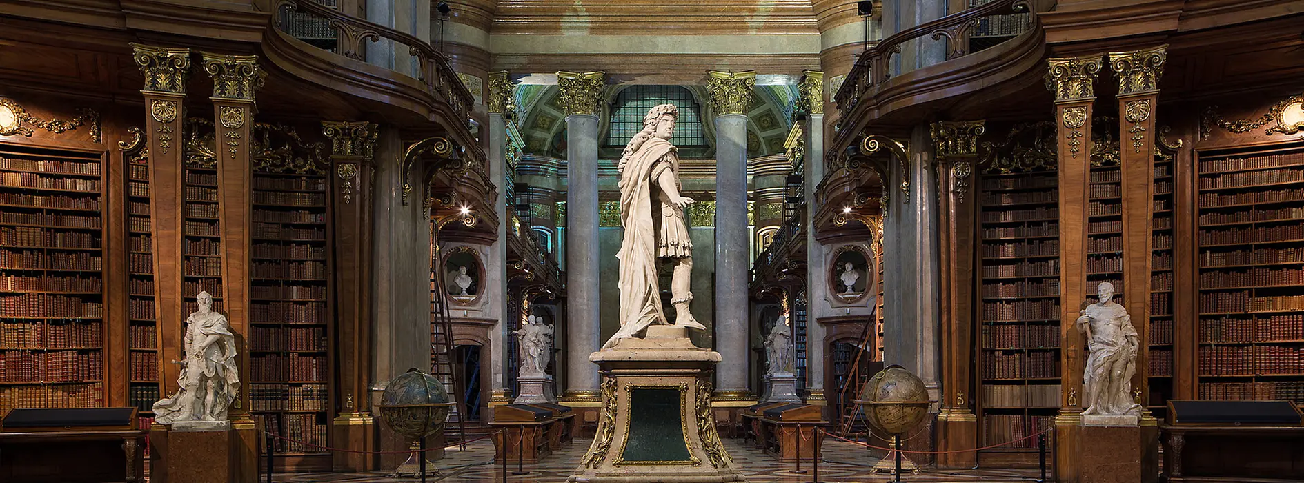 Sala di gala della Biblioteca Nazionale Austriaca
