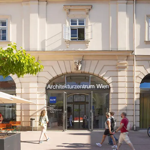 Exterior view of the Architekturzentrum Wien (Az W)