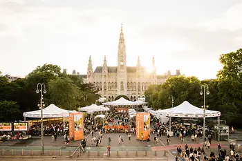 Festival at Vienna City Hall Square