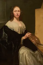 Gemälde von Michaelina Wautier, Selbstportrait, um 1650
